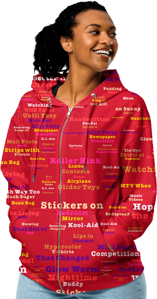 WORDIAC Hawaiian shirt — model view